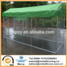 4.6 x1.5 x 1.8 m Pet Dog Enclosure Correr Kennel Cerca Link FULL Telhado Fechado